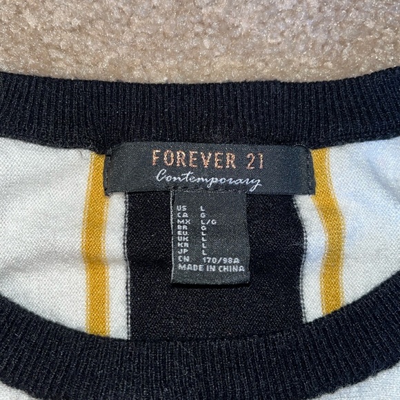 Forever 21 Striped Sweater - Picture 6 of 8